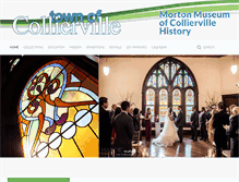 Tablet Screenshot of colliervillemuseum.org